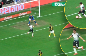 ngel Romero abre placar contra So Bernardo no segundo tempo