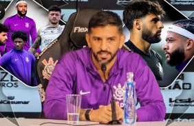 Emiliano cita desafio no Paulist�o, n�vel t�cnico de Yuri e Memphis e Quarteto Fant�stico do Tim�o