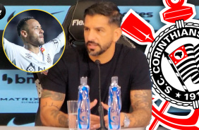 Estratgia especial contra o Neymar? Planos para Corinthians X Santos