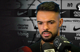 Raniele comenta baixa qualidade do gramado e importncia do Corinthians em decidir jogos na arena