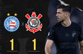 Bahia 1x1 Corinthians 🔴 Ao vivo: zona mista e coletiva | 1 Rodada | Campeonato Brasileiro 2025