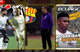 Corinthians x Santos em Itaquera | Escalao no Equador | Flix Torres na capa de jornal