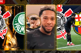 Entrevista ao vivo de Augusto e Fabinho | Drbi na final | Escalao de Corinthians x Barcelona