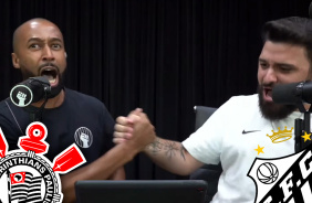 Gols de Corinthians 2x1 Santos | Reao do Meu Timo | Semifinal do Campeonato Paulista
