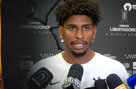 Hugo Souza avalia eliminao na Liberta, retorno do Corinthians  final e trabalho de Rmon Daz