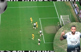Memphis faz o segundo gol do Corinthians contra o Mirassol pelas quartas de final do Paulisto 2025