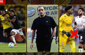 Ramn Daz sobre presso aps vexame do Corinthians na Libertadores | Santos vem a | Convocao