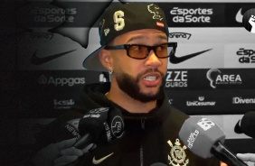Memphis desabafa sobre a mdia e entrevista polmica. E, fala de gols e novo tcnico do Corinthians
