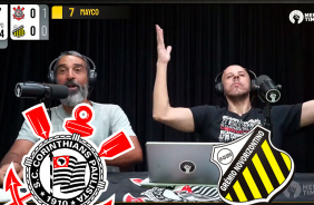O gol do Corinthians contra o Novorizontino | Reao do Meu Timo | Copa do Brasil 2025