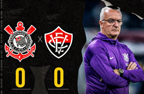 Corinthians 0x0 Vit�ria: ao vivo e com imagens da Zona Mista e Coletiva | Brasileir�o 2025