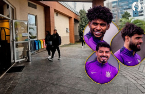Confira o desembarque do Corinthians no Rio Grande do Sul para enfrentar o Juventude