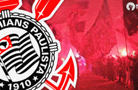 Festa da Fiel: recep��o ao Corinthians na sa�da do CT antes do Derby