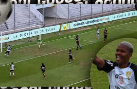 Jhonson faz o quarto gol contra o Boca Juniors pela Conmebol Libertadores Feminina 2025
