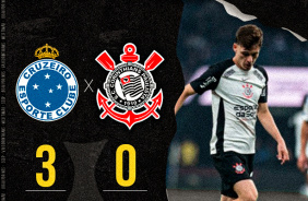 Cruzeiro 3x0 Corinthians: ao vivo e com imagens da Zona Mista e Coletiva | 35� rodada | BR25