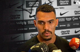 Matheuzinho comenta sobre poss�vel vaga na Libertadores e foco no Brasileir�o