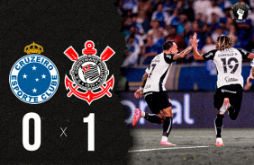 Melhores momentos: cruzeiro 0x1 corinthians | semi-final | copa do brasil 2025