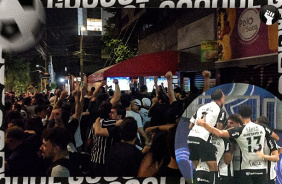 Olha como a Fiel BH comemorou o gol do Corinthians contra o Cruzeiro