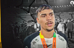 Tchoca fala sobre sua trajet�ria no clube, cita a import�ncia da Fiel torcida e enaltece t�tulo