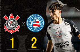 Corinthians 1x2 Bahia -  Ao vivo e imagens da coletiva e zona mista | 1� rodada | Brasileir�o 2026