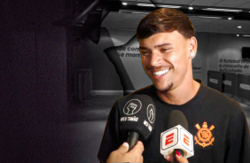 Autor do gol do Corinthians, Tchoca fala sobre sua comemora��o e comenta negocia��o com o Torino