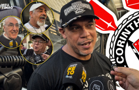 Hist�rico! Velha Guarda dos Gavi�es chegam em Curitiba para Athletico x Corinthians