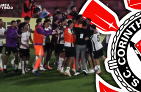 Olha como foi a rea��o dos jogadores com a classifica��o do Corinthians no Paulist�o 2026