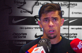 Gabriel Paulista comenta sobre press�o da torcida diante de sequ�nciasem vit�rias do Corinthians