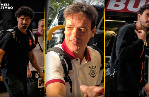 VÍDEO: Desembarque do Corinthians em Buenos Aires para enfrentar o Platense pela Libertadores 2026