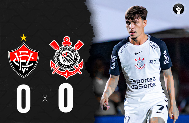 VÍDEO: Melhores Momentos: Vitória 0x0 Corinthians | 12ª rodada | Campeonato Brasileiro 2026