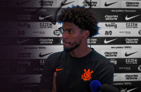 Zona mista Hugo Souza: fala sobre confus�o p�s d�rbi e avalia empate do Corinthians