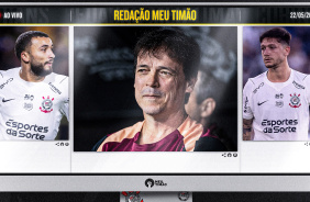 Corinthians empata e garante lideran�a do grupo na Libertadores | Diniz bate recorde | De olho no BR