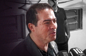 Marcelo Paz comenta decis�es da arbitragem em jogos do Corinthians e se diz insatisfeito