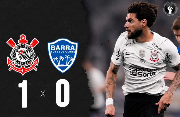 VÍDEO: Melhores Momentos: Corinthians 1x0 Barra-SC | 5ª fase | Copa do Brasil 2026