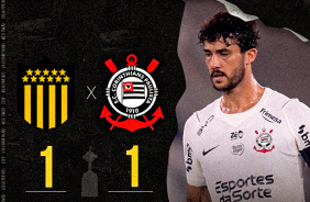P�s-jogo: Pe�arol 1x1 Corinthians | coletiva e zona mista | 5� rodada | Libertadores 2026