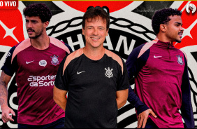 Ao vivo: reapresenta��o do elenco do Corinthians no CT Joaquim Grava