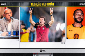 Diniz e a defesa Corinthiana | Memphis destaque na Holanda |Pantale�o fala de Impeachment de Stabile