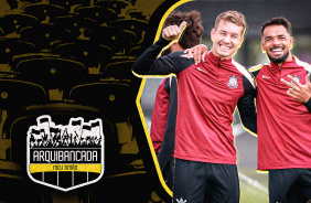 Corinthians faz treino de 'reconhecimento' na NQA | Presidente Stabille conversa com a imprensa