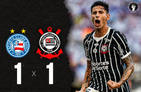 V�DEO: Melhores momentos: Bahia 1x1 Corinthians | 20� rodada | Brasileir�o 2026