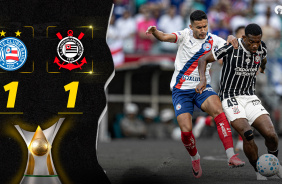 P�s-Jogo: Bahia 1x1 Corinthians: Zona Mista e Coletiva | 20� rodada | Brasileir�o 2026