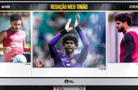 Vitinho tem les�o no joelho | Hugo destaque no empate do Corinthians | Yuri fala sobre parte f�sica