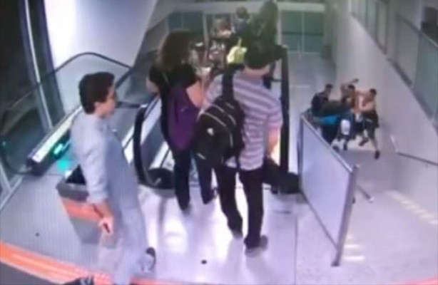 Confronto entre corinthianos e vascanos no aeroporto de Natal