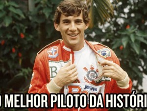 Honda grava vdeo em homenagem a Ayrton Senna, eterno dolo Corinthiano e Brasileiro