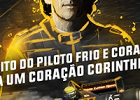 Ayrton Senna, por Otávio Ariano/Meu Timão