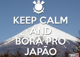 Keep Calm and Bora pro Japão