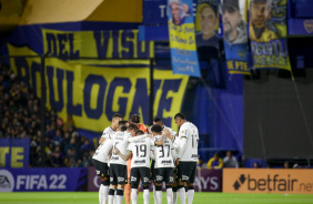 Corinthians coneguiu um empate contra o Boca Juniors, na Bombonera