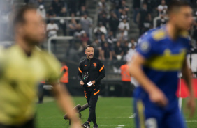 Vítor Pereira analisou o desempenho do Corinthians diante do Boca Juniors