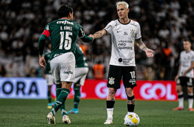 Róger Guedes na derrota do Corinthians para o Palmeiras