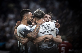 O Corinthians cumpriu a meta de avan�ar �s oitavas de final da Copa do Brasil