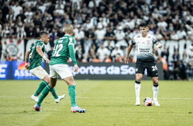 Fabrizio Angileri no duelo contra o Palmeiras