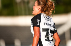 Tamires revela desejo de continuar no Corinthians at o fim de sua carreira
